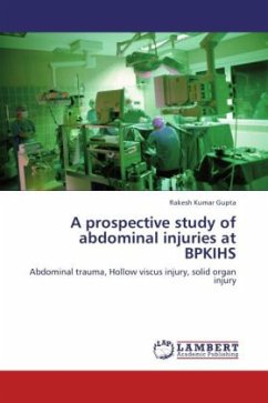 A prospective study of abdominal injuries at BPKIHS - Gupta, Rakesh Kumar