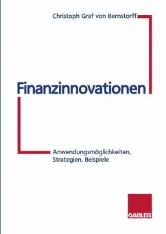 Finanzinnovationen - Bernstorff, Christoph Graf von
