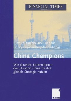 China Champions - Kaufmann, Lutz;Panhans, Dirk;Poovan, Boney