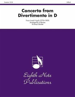 Concerto from Divertimento in D, Difficult
