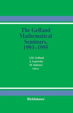 The Gelfand Mathematical Seminars, 1993¿1995