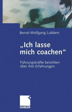 ¿Ich lasse mich coachen¿ - Lubbers, Bernd Wolfgang