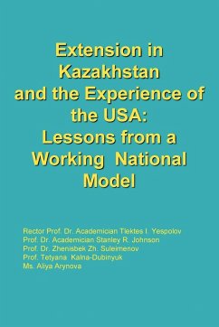 Extension in Kazakhstan and the Experience of the USA