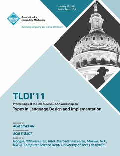 TLDI'11 Proceedings of the 7th ACM SIGPLAN Workshop on Types in Language in Design and Implementation - Tldi 11 Conference Committee