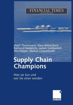 Supply Chain Champions - Thonemann, Ulrich;Behrenbeck, Klaus;Diederichs, Raimund