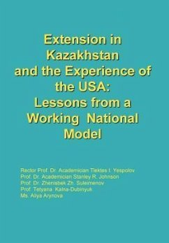 Extension in Kazakhstan and the Experience of the USA