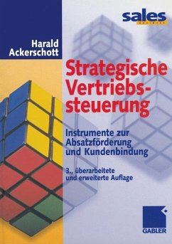 Strategische Vertriebssteuerung - Ackerschott, Harald