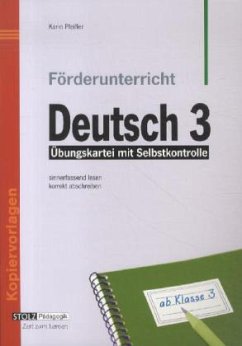 3. Schuljahr / Förderunterricht Deutsch