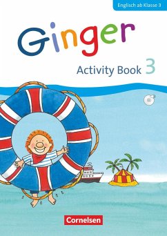 Ginger 3. Schuljahr. Activity Book mit Audio-CD und Minibildkarten - Simon, Christel;Caspari-Grote, Kerstin;Völtz, Ines