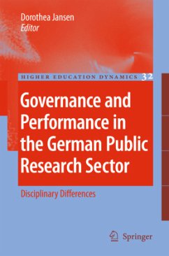 Governance and Performance in the German Public Research Sector