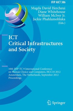 ICT Critical Infrastructures and Society