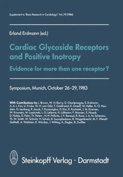 Cardiac Glycoside Receptors and Positive Inotropy - Erdmann, Erland