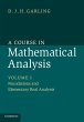 A Course in Mathematical Analysis - Bild 1