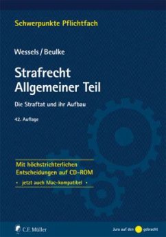Strafrecht, Allgemeiner Teil, m. CD-ROM - Wessels, Johannes; Beulke, Werner