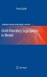 Grain Boundary Segregation in Metals - Bild 1