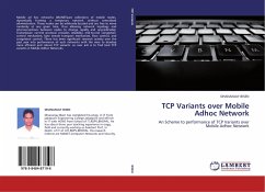 TCP Variants over Mobile Adhoc Network