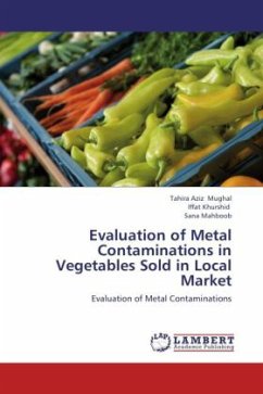 Evaluation of Metal Contaminations in Vegetables Sold in Local Market - Mughal, Tahira Aziz;Khurshid, Iffat;Mahboob, Sana