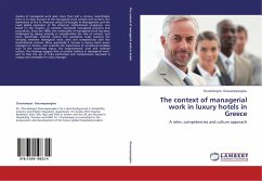The context of managerial work in luxury hotels in Greece - Giousmpasoglou, Charalampos