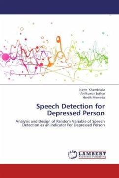 Speech Detection for Depressed Person