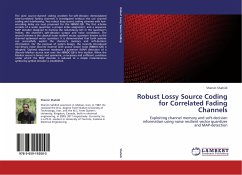 Robust Lossy Source Coding for Correlated Fading Channels