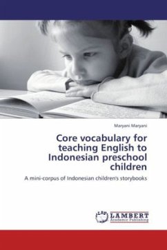 Core vocabulary for teaching English to Indonesian preschool children