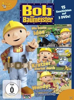 Bob der Baumeister - 15 Geschichten auf 3 DVDs DVD-Box