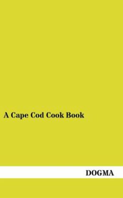 A Cape Cod Cook Book - No Name
