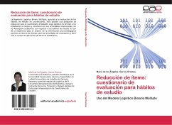 Reducción de ítems: cuestionario de evaluación para hábitos de estudio - García Oramas, María de los Ángeles