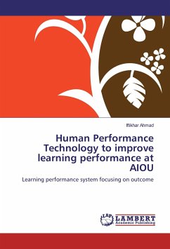 Human Performance Technology to improve learning performance at AIOU - Ahmad, Iftikhar