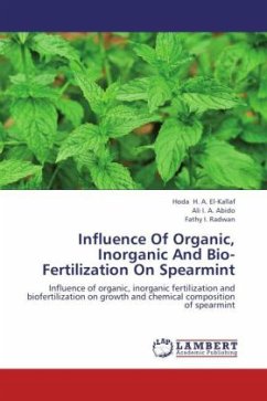 Influence Of Organic, Inorganic And Bio-Fertilization On Spearmint - El-Kallaf, Hoda, H. A.;Abido, Ali I. A.;Radwan, Fathy I.