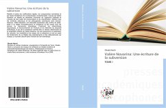Cover Valère Novarina: Une écriture de la subversion