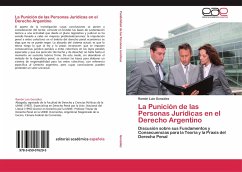 La Punición de las Personas Jurídicas en el Derecho Argentino - González, Ramón Luis