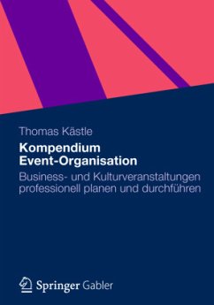 Kompendium Event-Organisation - Kästle, Thomas