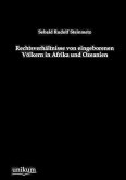 Rechtsverhältnisse von eingeborenen Völkern in Afrika und Ozeanien