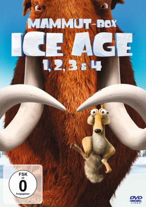 Mammut Box - Ice Age 1-4 DVD-Box auf DVD - Portofrei bei bücher.de