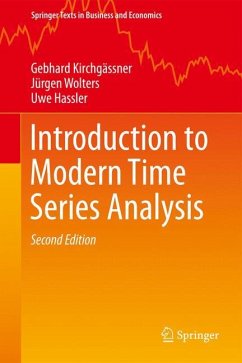 Introduction to Modern Time Series Analysis - Hassler, Uwe;Kirchgässner, Gebhard;Wolters, Jürgen