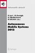 Autonomous Mobile Systems 2012 - Bild 1