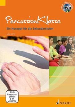 Percussionklasse, Lehrbuch mit DVD - Otto, Uwe