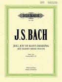 Jesu, Joy of Man's Desiring (Arranged for Violin and Piano)