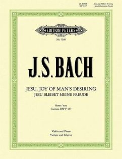 Jesu, Joy of Man's Desiring (Arranged for Violin and Piano)