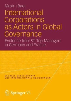 International Corporations as Actors in Global Governance - Baer, Maxim