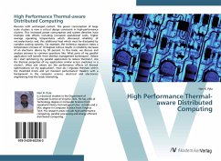 High Performance Thermal-aware Distributed Computing