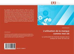 Cover L''utilisation de la marque comme mot clé