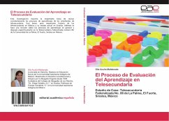 Cover El Proceso de Evaluación del Aprendizaje en Telesecundaria