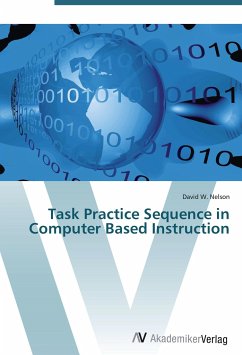 Task Practice Sequence in Computer Based Instruction - Nelson, David W.
