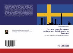 Income gaps between natives and immigrants in Sweden