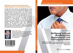 Wolfgang Schüssel Bundeskanzler Regierungsstil und Führungsverhalten