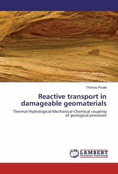 Reactive transport in damageable geomaterials