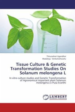 Tissue Culture & Genetic Transformation Studies On Solanum melongena L