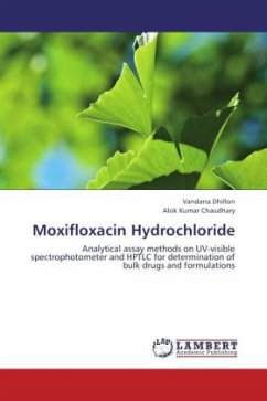 Moxifloxacin Hydrochloride - Dhillon, Vandana;Chaudhary, Alok Kumar